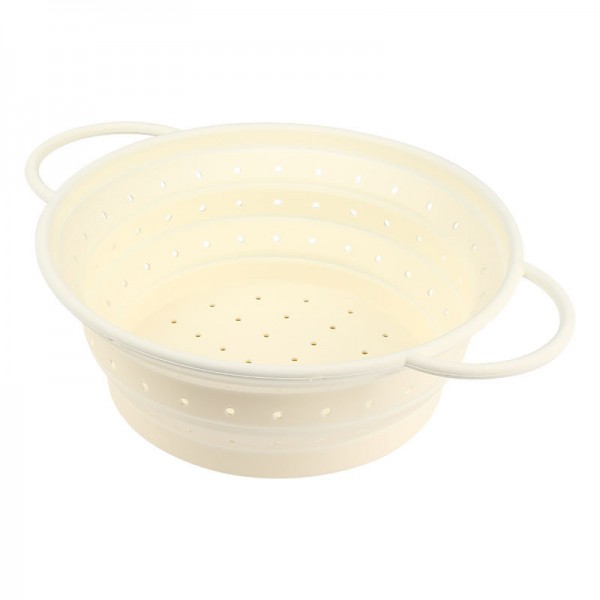 Kitchen Utensils New Silicone Circular Telescopic Drain Basket High Temperature Resistant Kitchen Folding Wash Basket Fruit And Vegetable Basket