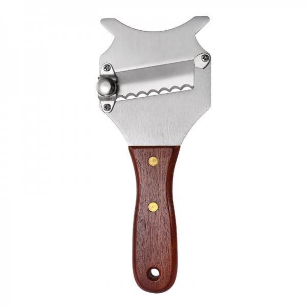 Cheese Shavings Black Truffle Planer With Solid Wood Handle Stainless Steel Truffle Slicer Chocolate Butter Slicer